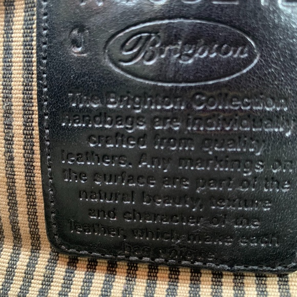 Vintage Brighton black and brown bag - Picture 3 of 12